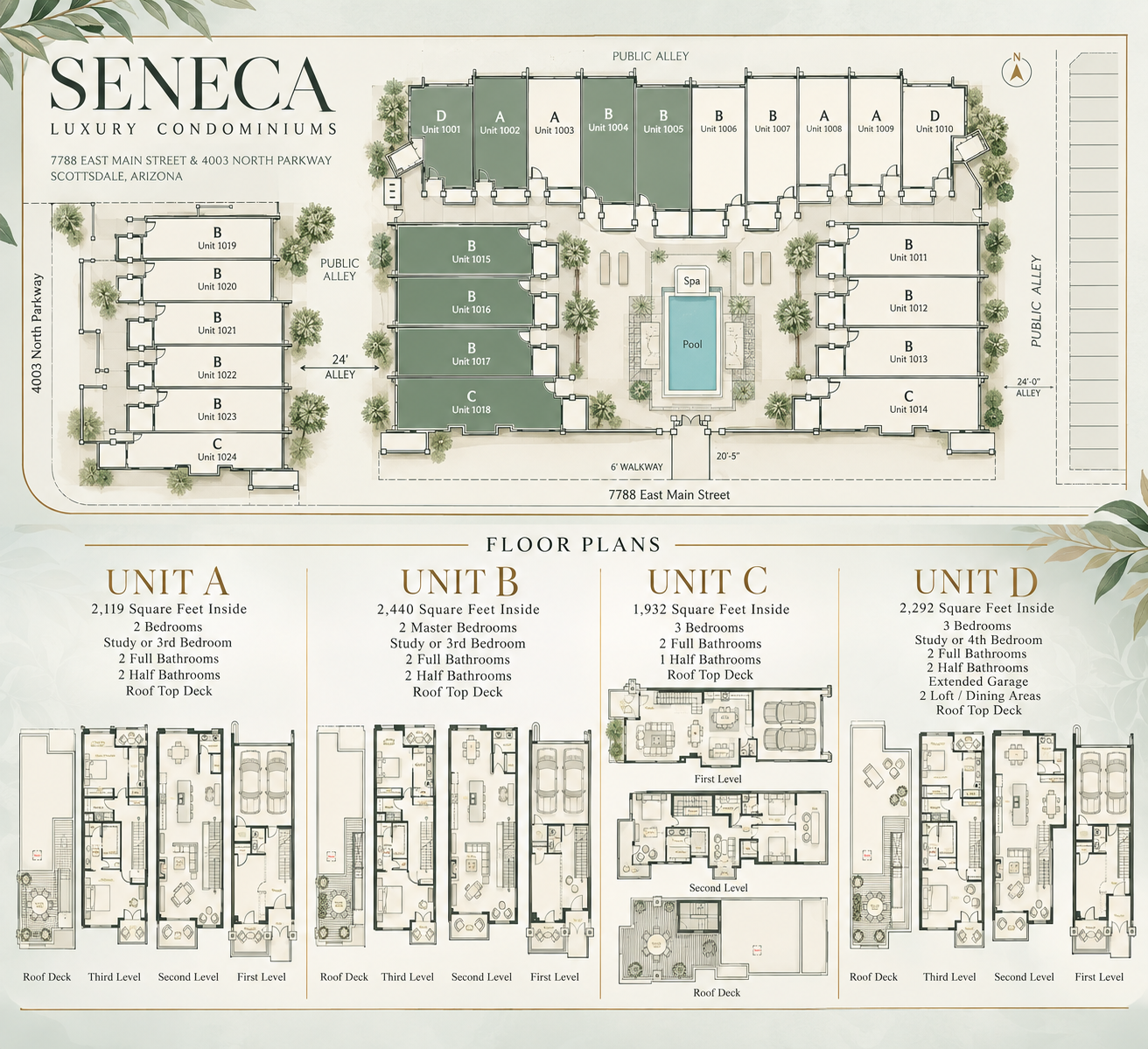Floor plan — The Vesper Plan C